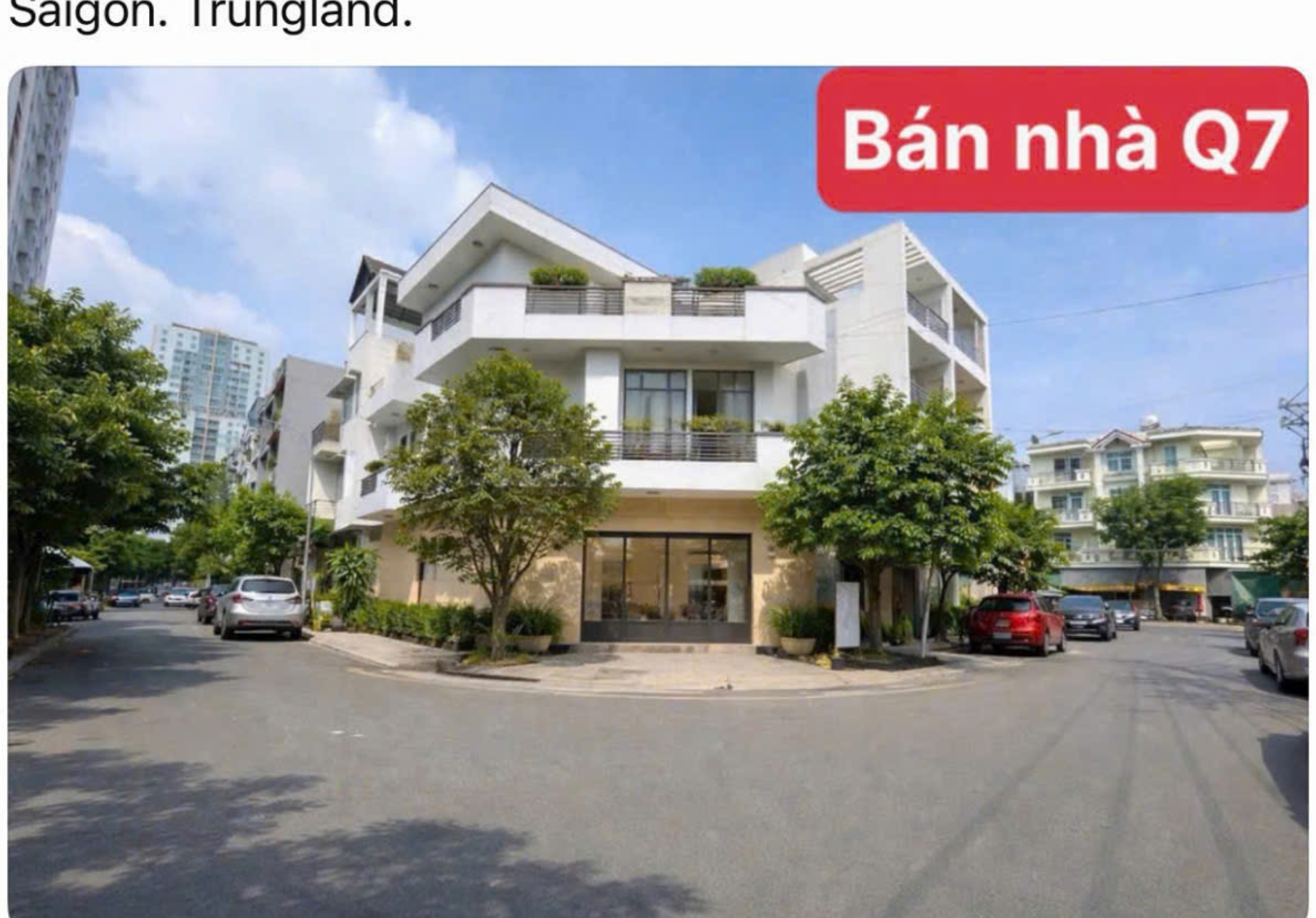 Chuyển nhượng nhà góc 2 mặt tiền kinh doanh khu Công Ích, Quận 7
