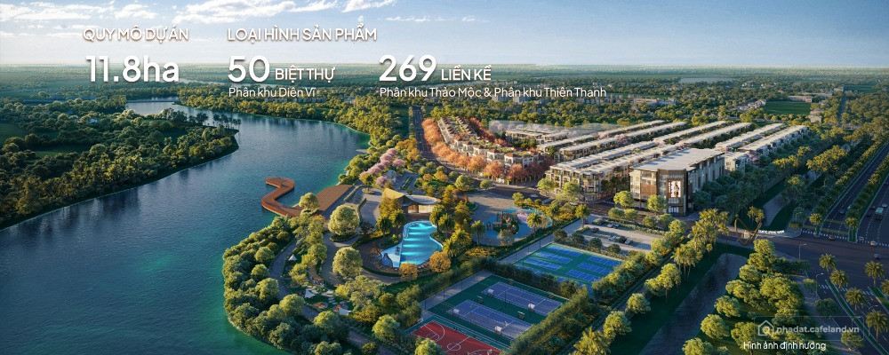 Bán biệt thự 90 m2, 4PN, 3WC tại Ramond Urbaniz Hai Phong, 6 tỷ