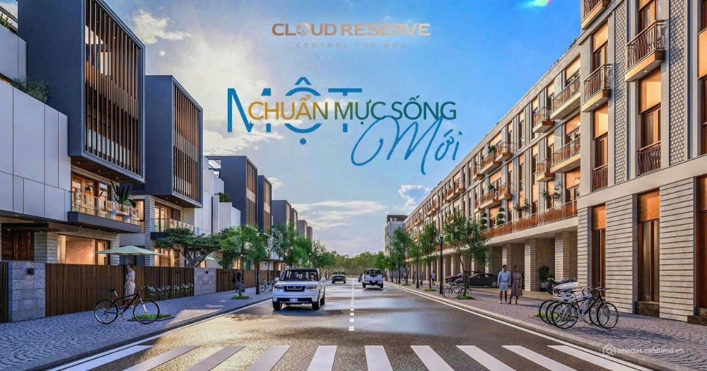 Sở hữu nhà phố đẹp - khu liền kề thấp tầng cao cấp hiếm hoi trung tâm P Tuy Hòa