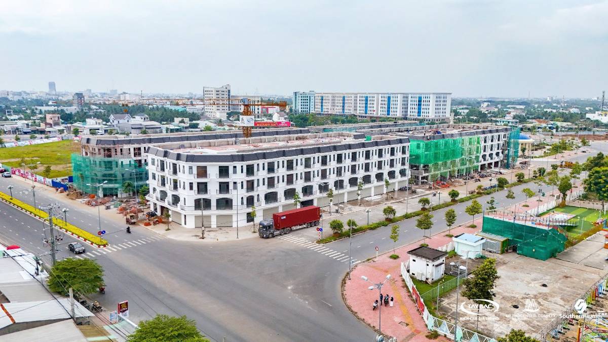 Shophouse 90m² suất nội bộ, giá ưu đãi tại Aeon Mỹ Tho Complex
