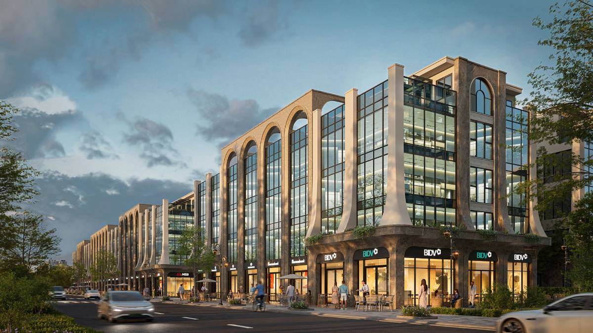 Nhà phố Legacy 89 lô góc 100m², vốn vào linh hoạt