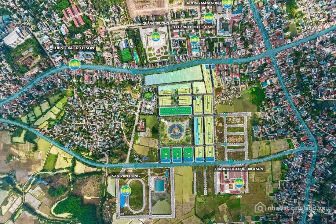 Lô BT 03-9 225m2 tại Triệu Sơn Regen City, giá tốt đáng cân nhắc