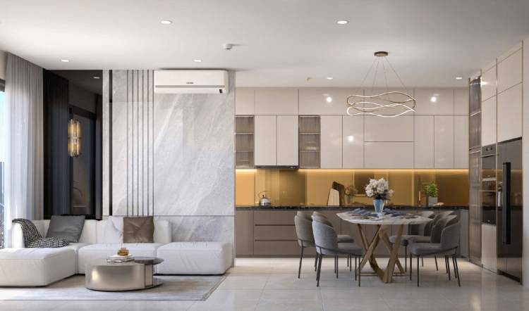 The Emerald Boulevard 1PN 60m2, 3,76 tỷ, vị trí mặt tiền QL13
