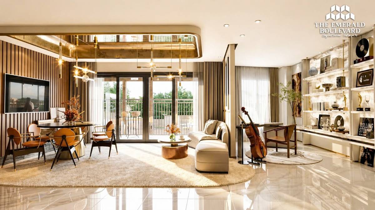 Sở hữu căn hộ The Emerald Boulevard 59m2, 3,6 tỷ, tiện ích đồng bộ