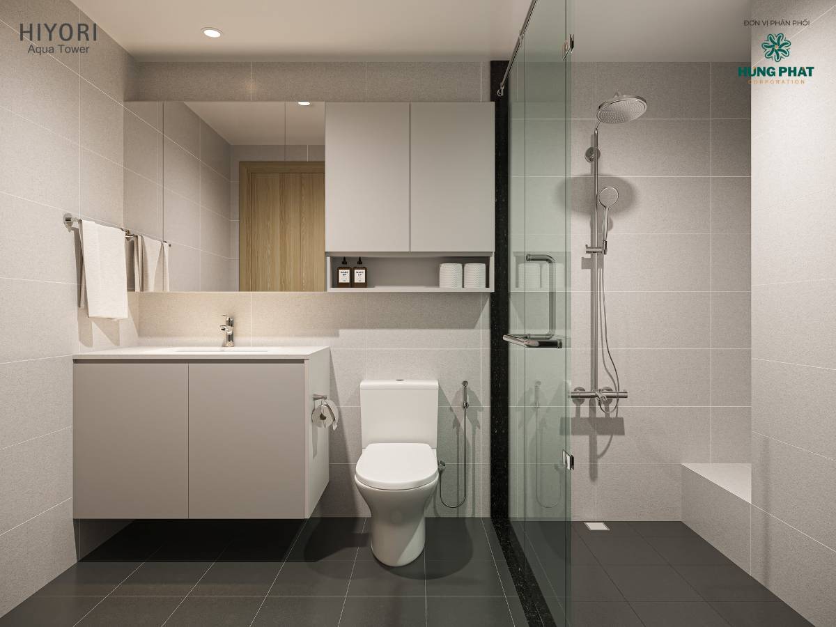 Căn 1PN tại HIYORI Aqua Tower, 50.1m2, giá thỏa thuận, view biển