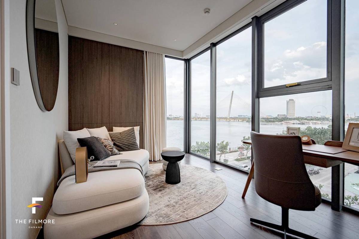 Căn 2PN 66,6m2 view cầu Rồng sông Hàn