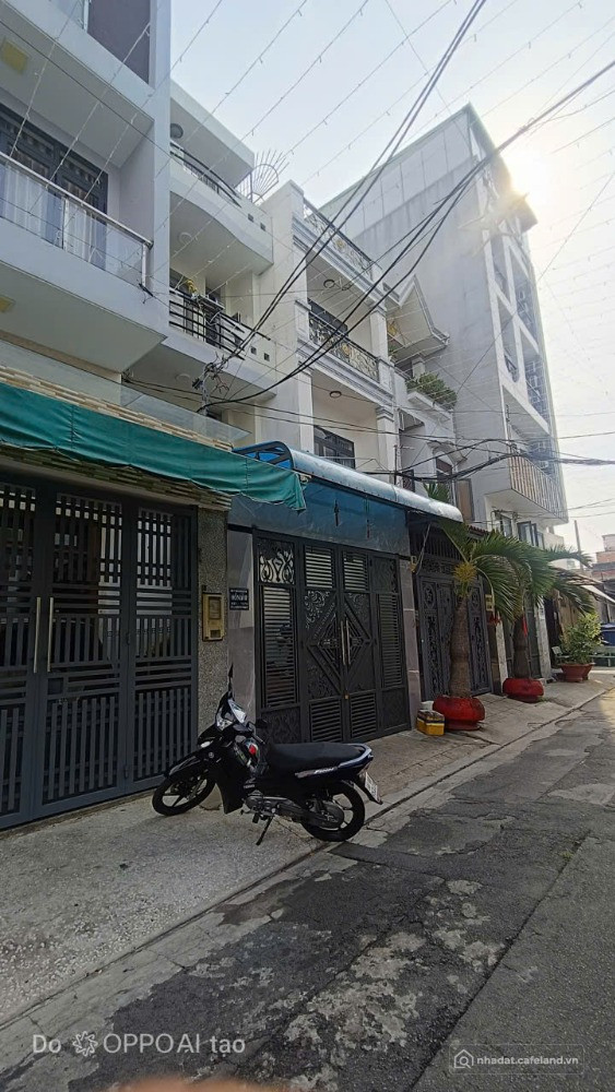 BÁN NHÀ ĐƯỜNG LÊ SÁT,GẦN CHỢ TÂN HƯƠNG (4m x 25m x 4 TẦNG) 10,9 TỶ TL