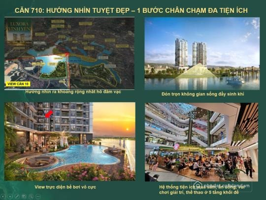 Căn 1pn vip view triệu đô tại luxora vĩnh yên giá chỉ từ 1,9xx tỷ