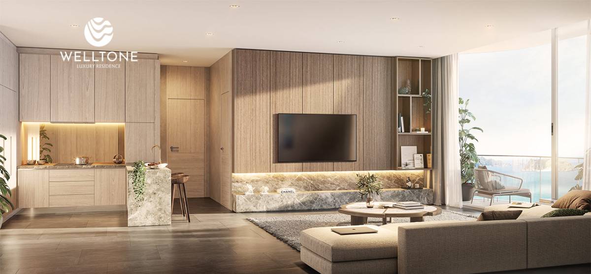 Căn hộ biển Welltone Luxury Residence 104,8m2 sở hữu lâu dài