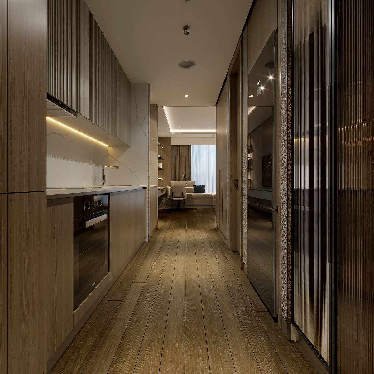 M Landmark Residence 2PN 76.4m2, giá thỏa thuận, vị trí Bạch Đằng