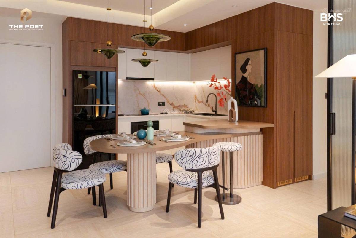 Căn hộ biển Mỹ Khê 1PN+ 46m2, sổ hồng, dòng tiền thuê 25 triệu/tháng