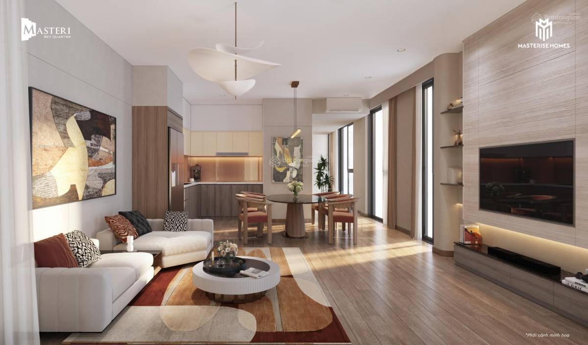 Duplex Masteri Đan Phượng 161m2 3PN giá 10,1 tỷ