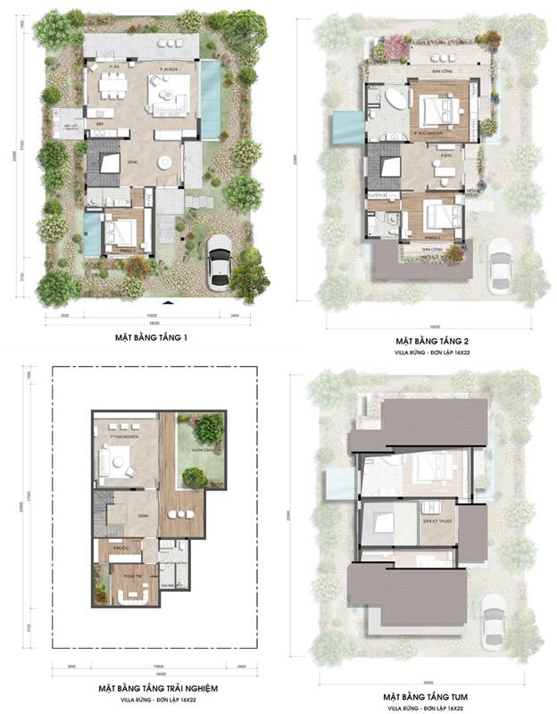 Bán Biệt thự Song lập Eco Retreat Long An - 180m2 - View công viên rừng - Giá chỉ 11.5 tỷ