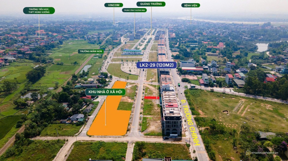 ĐẤT NỀN TRUNG TÂM PHÚ THỌ – ĐỐI DIỆN KHU NOXH, KINH DOANH SIÊU TIỀM NĂNG