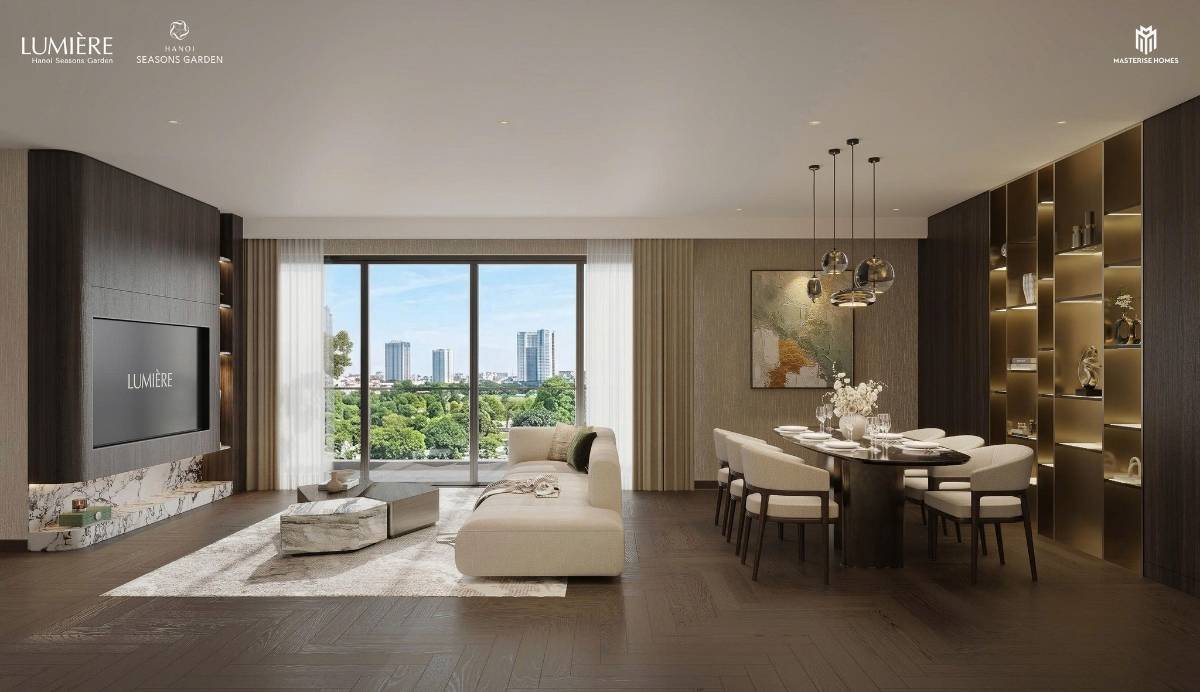 Sở hữu Lumière Hanoi Seasons Garden 77m2, giá thỏa thuận, trung tâm Thanh Xuân