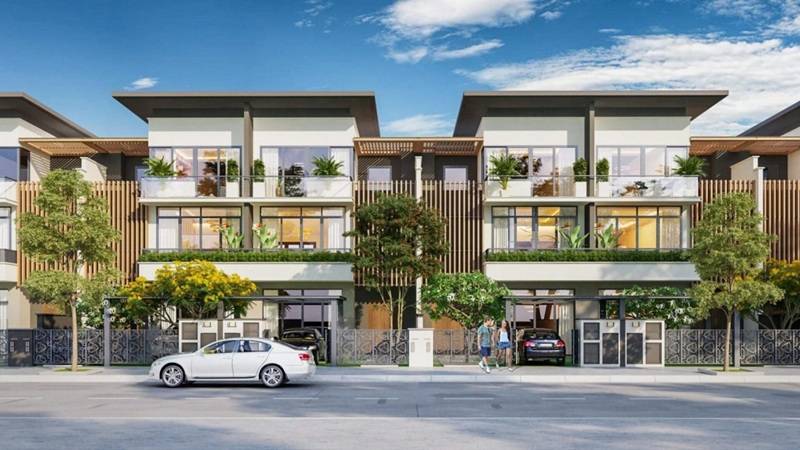 Lô đất Thiên Phúc E-City Tân Đức, mặt tiền đường lớn, kinh doanh ngay