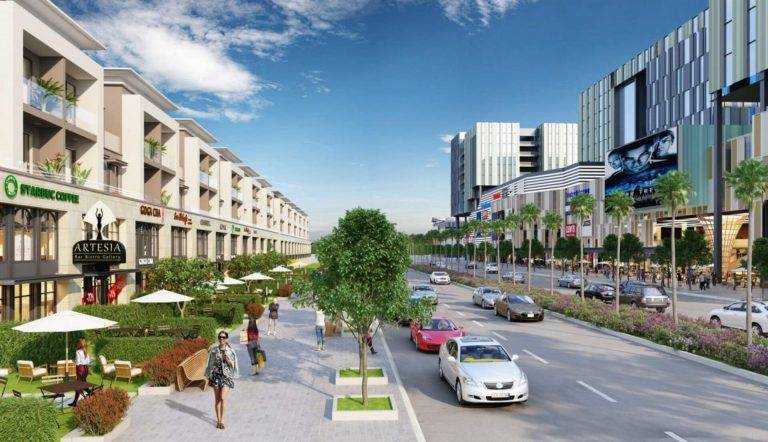 Bán đất nền E-City Tân Đức 250m2, sổ đỏ riêng, xây dựng tự do