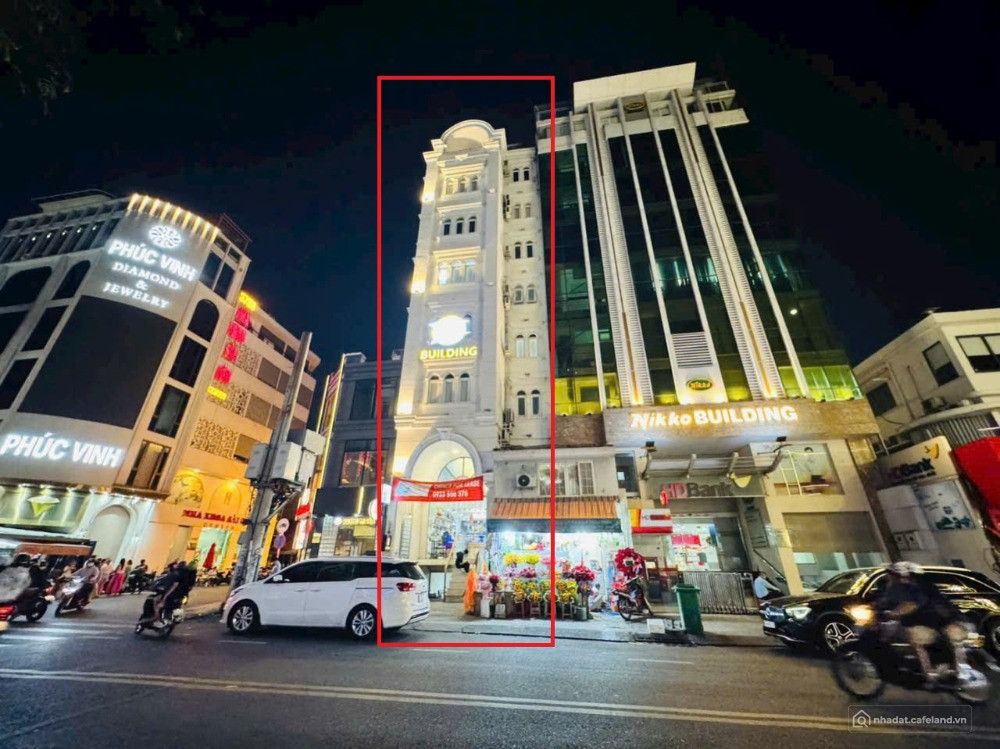 Bán Tòa nhà 2MT Võ Văn Tần,P.5,Q3 - 6x17m(CN:108m2)Hầm + 10 tầng - Gía: 90 tỷ