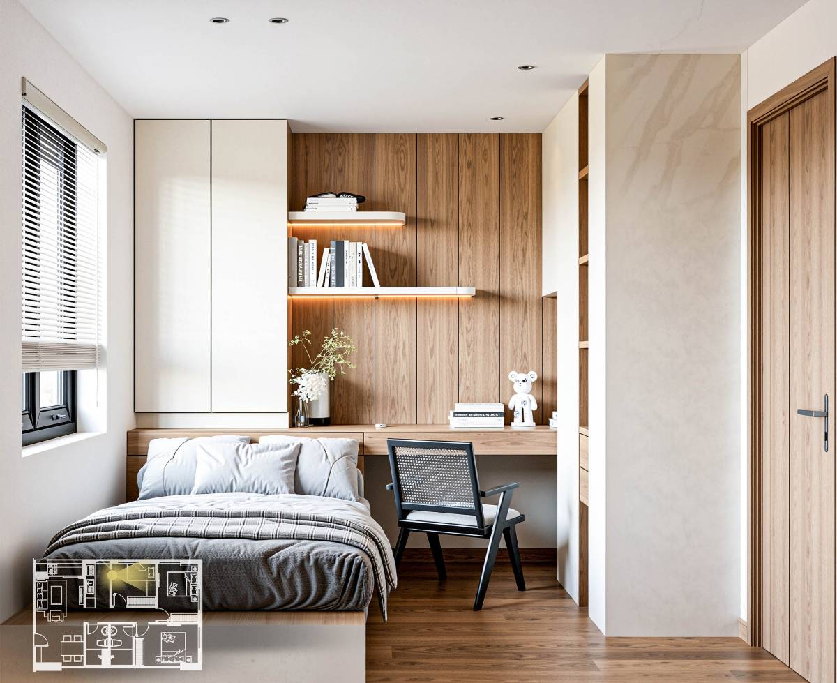 Căn hộ NOXH Phố Hiến 64m2, 1,18 tỷ, vị trí Hiến Nam