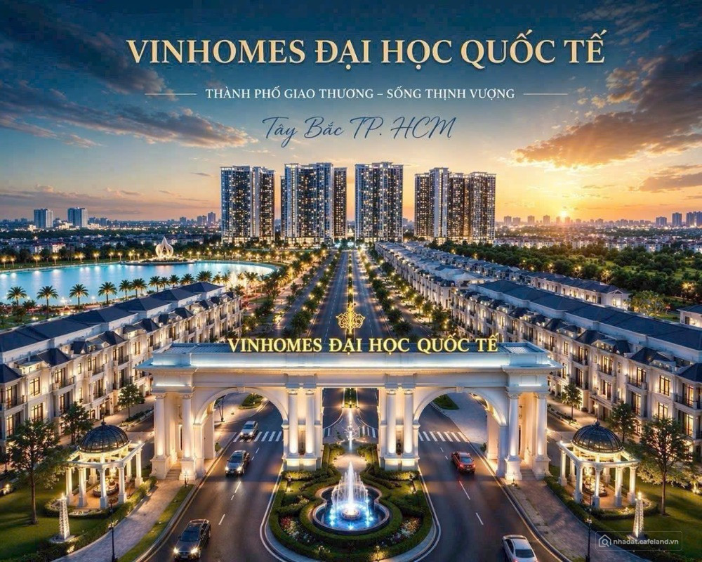 Mở Bán Giai Đoạn 1 Vinhomes SAIGON PARK: Biệt Thự, Nhà Phố, Căn Hộ.