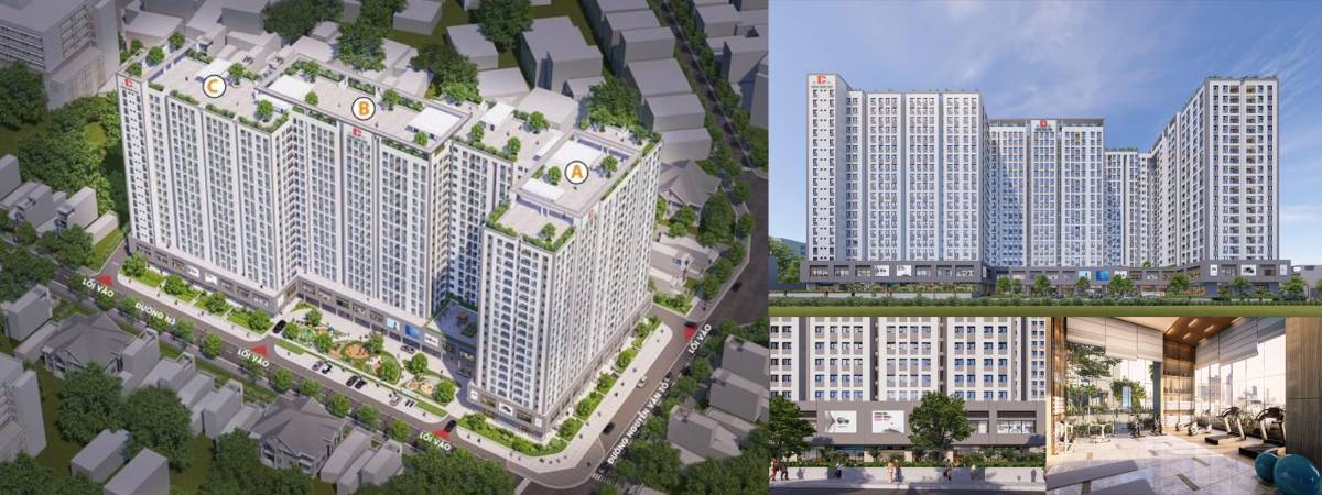 Eco Residence 46m2 giá 1,1 tỷ, căn 1PN vị trí trung tâm Long Bình Tân