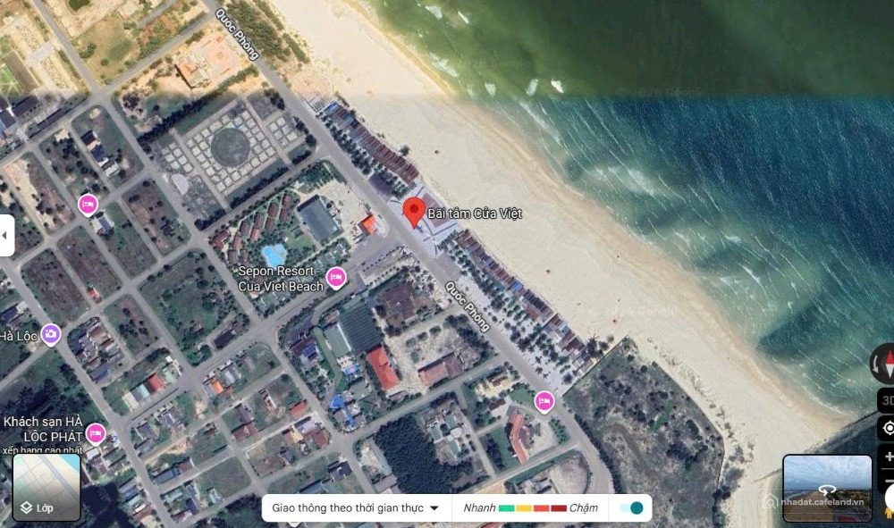 Bán lô đất ở đô thị 200m2 Bãi Tắm Cửa Việt - Quảng Trị với giá mềm 3 tỷ đồng.