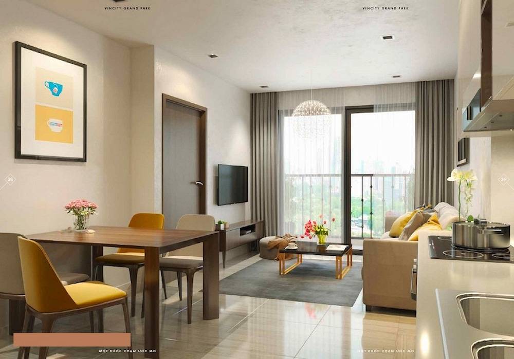 Studio The Beverly Solari 33m2, giá 2.050.000.000, dễ khai thác – View sông