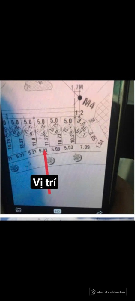 Bán đất khu tái định cư sau lưng chợ Gò , TT Tuy Phước