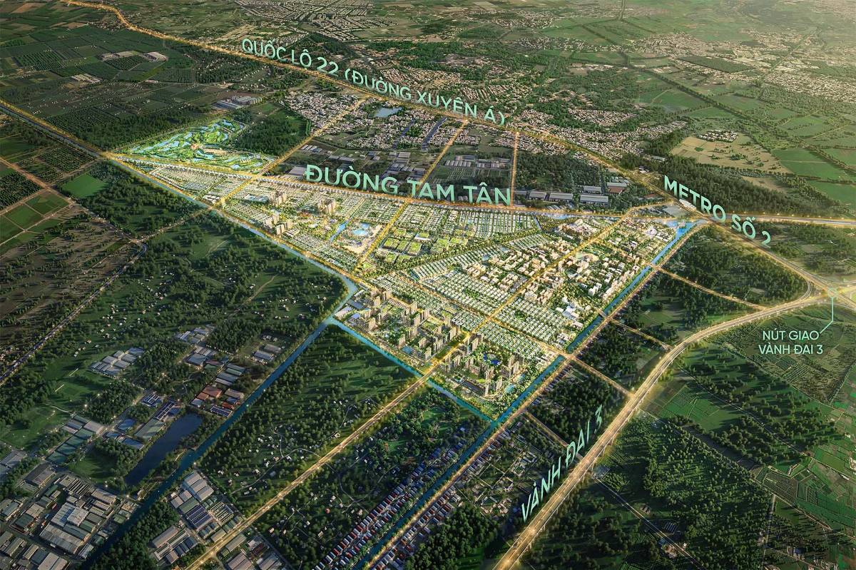 Nhà phố Hóc Môn 60m2 tại Vinhomes Saigon Park, 6 tỷ