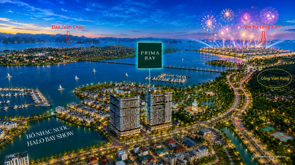 suất ngoại giao chỉ 1,4tỷ(full giá) căn studio view biển dự án prima bay hạ long