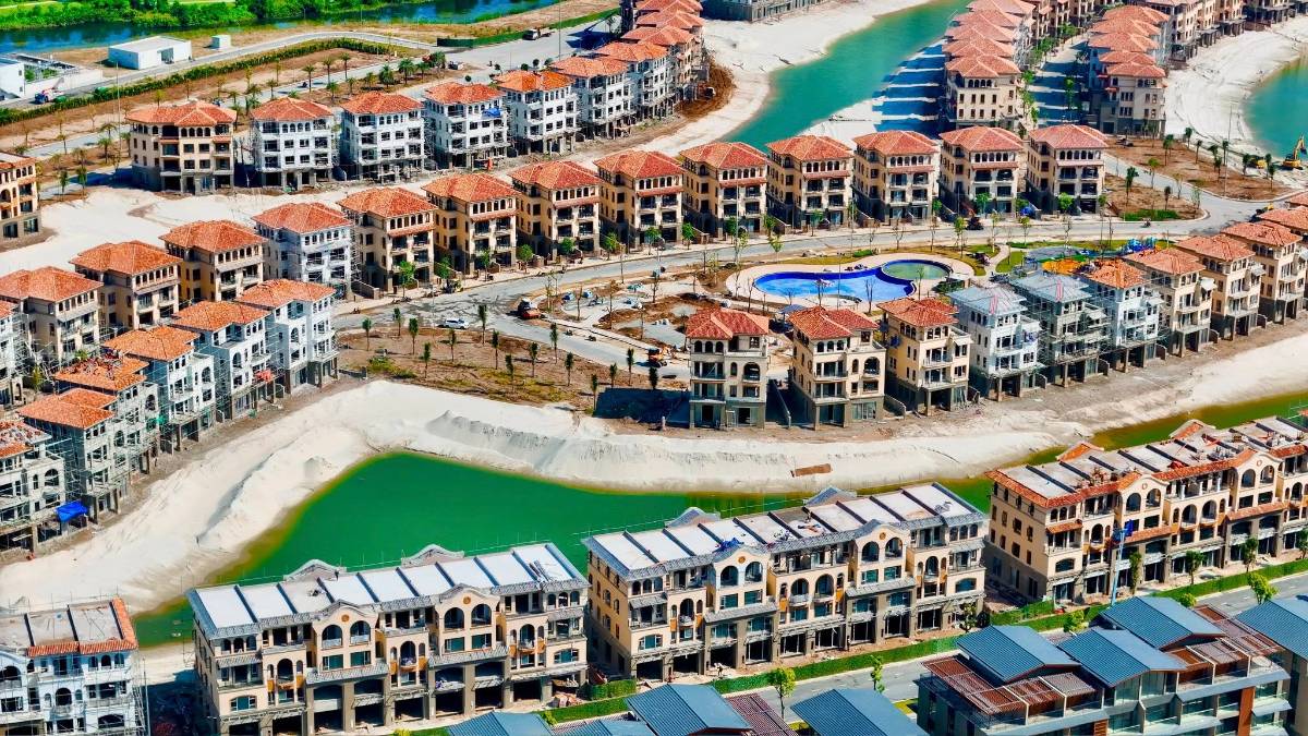 Nhà thấp tầng ĐV-73 136.3m2, lợi thế đô thị đảo