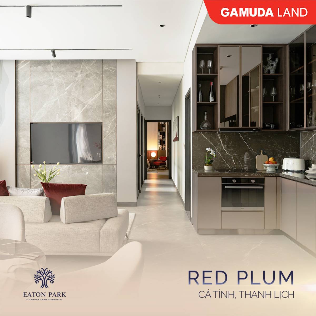 Căn hộ Eaton Park A3-20.07, giá thuần 12,63 tỷ, pháp lý chủ đầu tư Gamuda Land