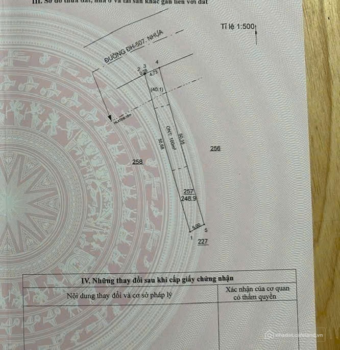 BÁN NGỘP ĐẤT THỔ CƯ ĐƯỜNG 32M TẠI BÌNH DƯƠNG CŨ. 720TR GẦN KHU CÔNG NGHIỆP