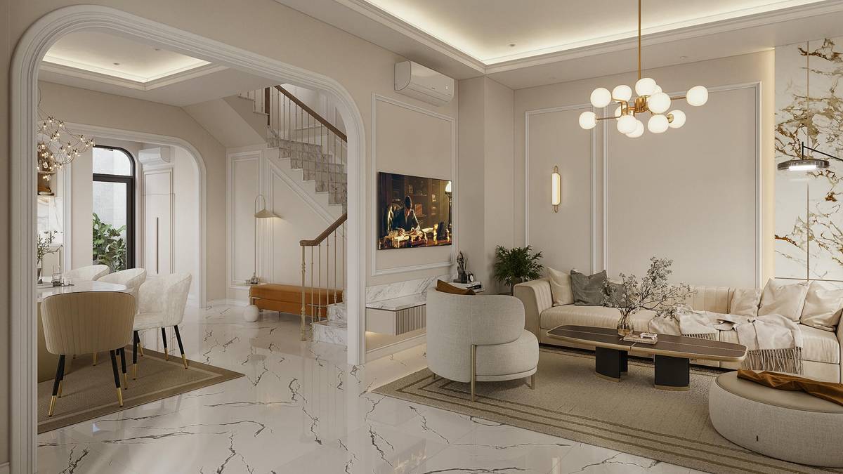 Nhà phố thương mại Golden Boulevard 124m2, thanh toán linh hoạt