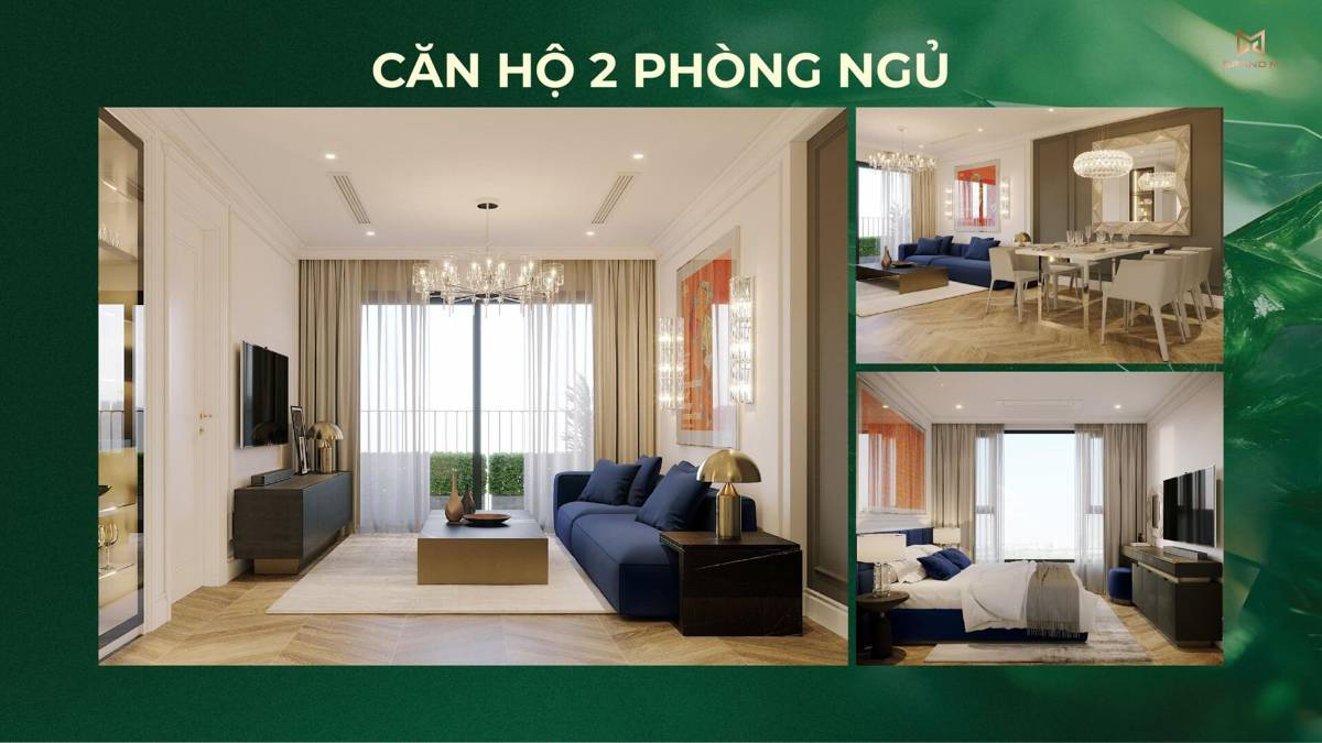 Căn 80m² 2PN Northern Emerald bao phí, giá 7,35 tỷ