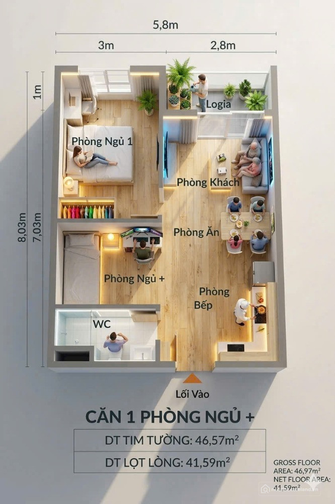 K Home Avenue - NOXH Nhơn Trạch chỉ từ 200tr 2PN