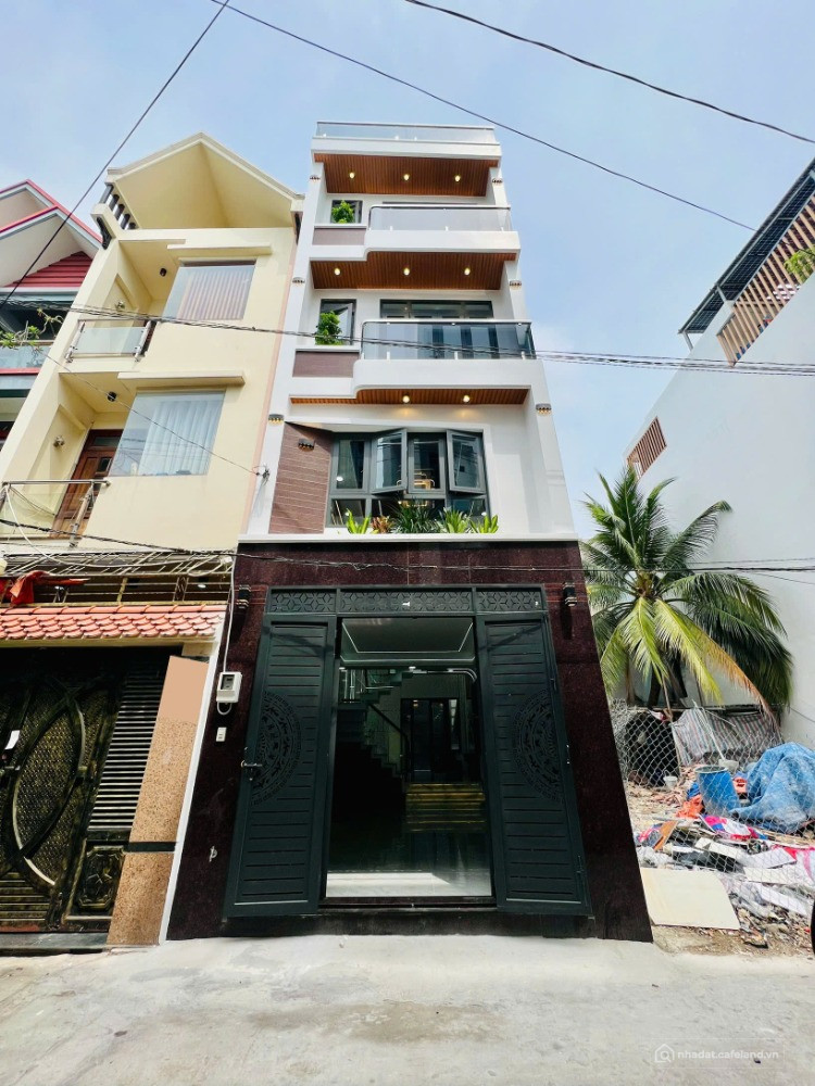 Bán Nhà Bình Tân Mới Xây Đường Số 3 Lê Trọng Tấn Giáp Tân Phú 52m2 x4Tầng 6,3 Tỷ