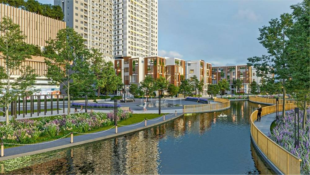 Sakura Height Bình Chánh 3PN 91.2m2, giá 3,69 tỷ, mặt tiền Nguyễn Văn Linh