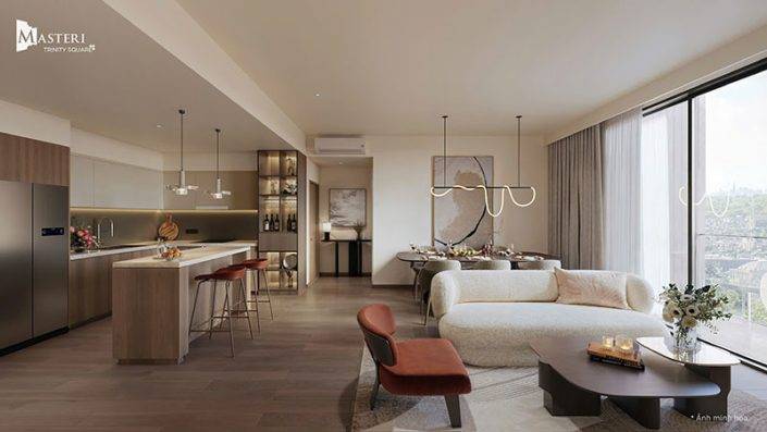 Masteri Grand Avenue 100m2: căn 3PN hạng sang, view rộng, nội thất cao cấp, chỉ cần 20% ký hợp đồng