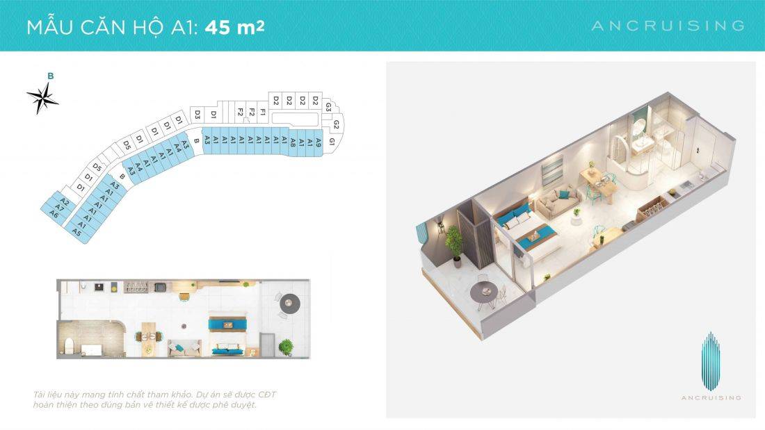 Căn hộ mặt biển Trần Phú Nha Trang sở hữu lâu dài chỉ hơn 3 tỷ diện tích 45m2 full nội thất