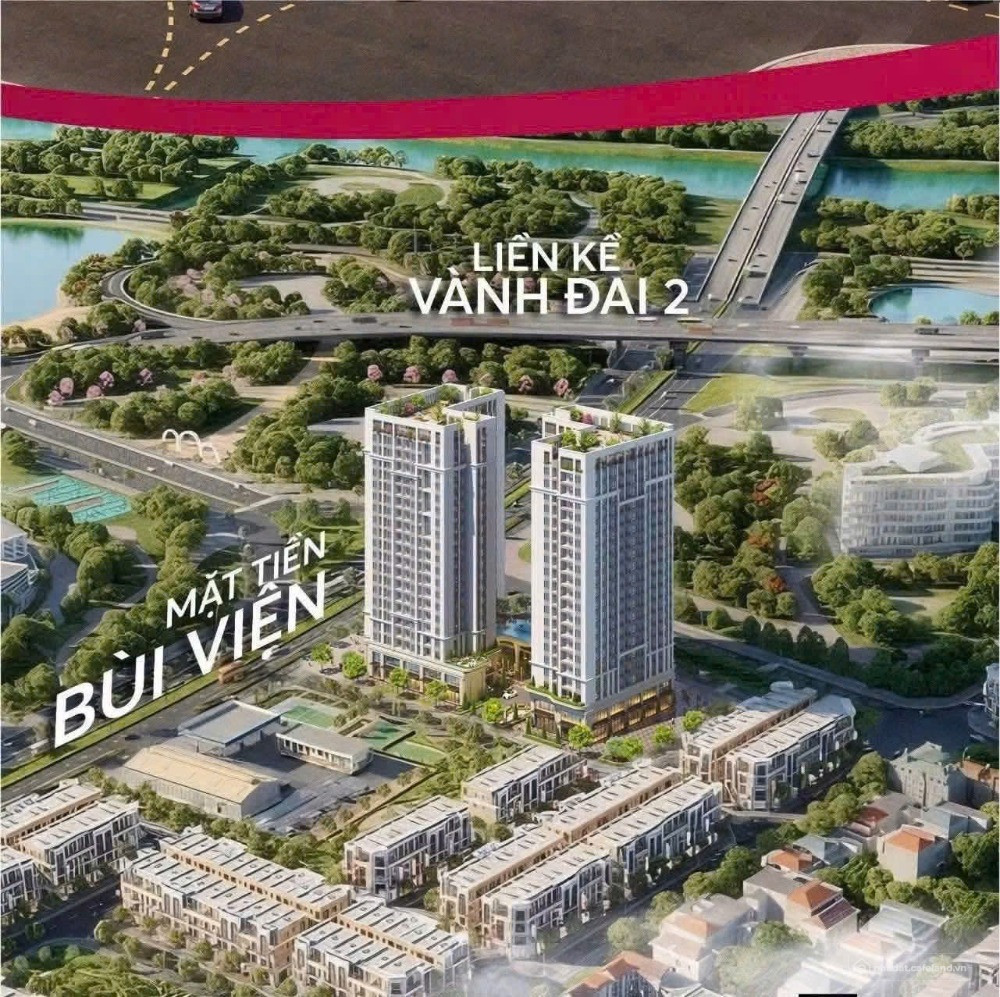 Mở bán 3 phòng ngủ góc-85,4m2-full tiện ích-Thezenith-Mặt đường Bùi Viện