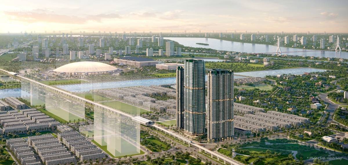 Một ngủ 45.1m2 view đẹp thành phố sân bay Nội Bài sông Hồng chỉ 5.073tỷ