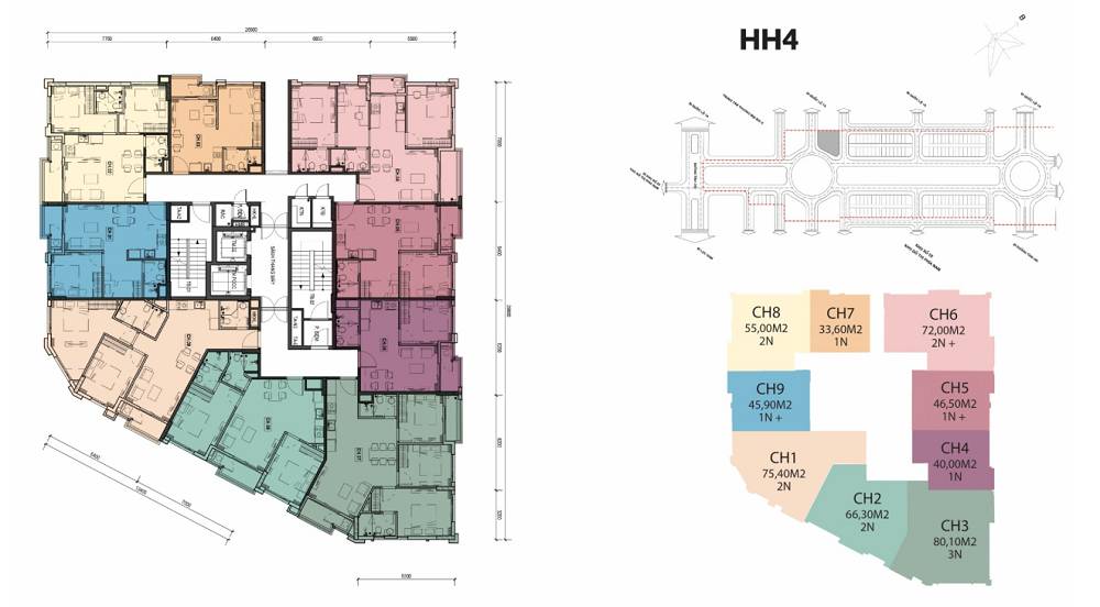 Căn 1PN The Interone 33,6m² giá 2,3 tỷ, pháp lý sổ hồng và nội thất đầy đủ