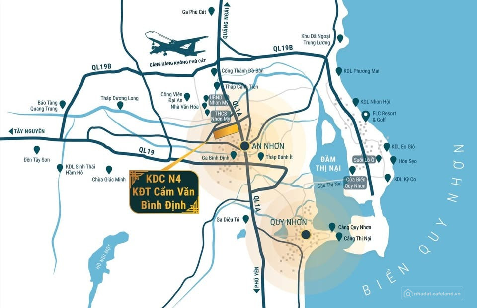 KDT Cẩm Văn, An Nhơn,đầu tư ngay x2x3 trong tương lai