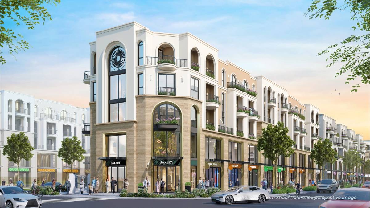 Shophouse 180m2 hai mặt tiền Hồng Hạc City, đối diện trung tâm thương mại
