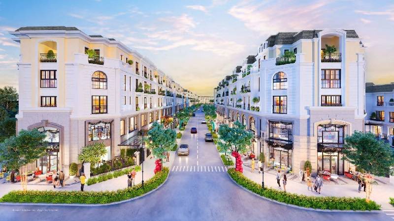 Shop 2 mặt tiền trục 40,5m Hồng Hạc City, giá 18 tỷ, dễ khai thác F&B