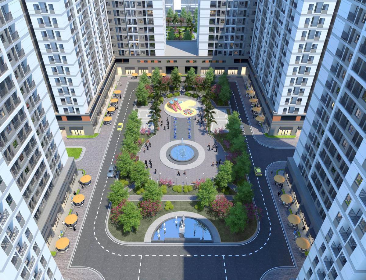 Căn thương mại 1N+1 Vega Homes 51m2, giá 1.78 tỷ, tầng trung, ban công Nam