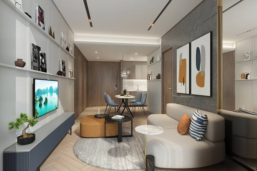 Studio thương mại CT1 Vega Homes 29.6m2, giá 888 triệu, vị trí đối diện KCN Quang Châu