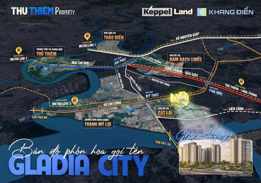 Căn hộ 3 mặt view sông Thủ Thiêm - Đối diện Metro - Giá 83 tr/m2 - CK 14%