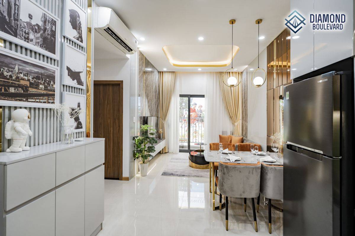 Diamond Boulevard 2PN giá giá thương lượng, lựa chọn an cư và cho thuê - full nội thất
